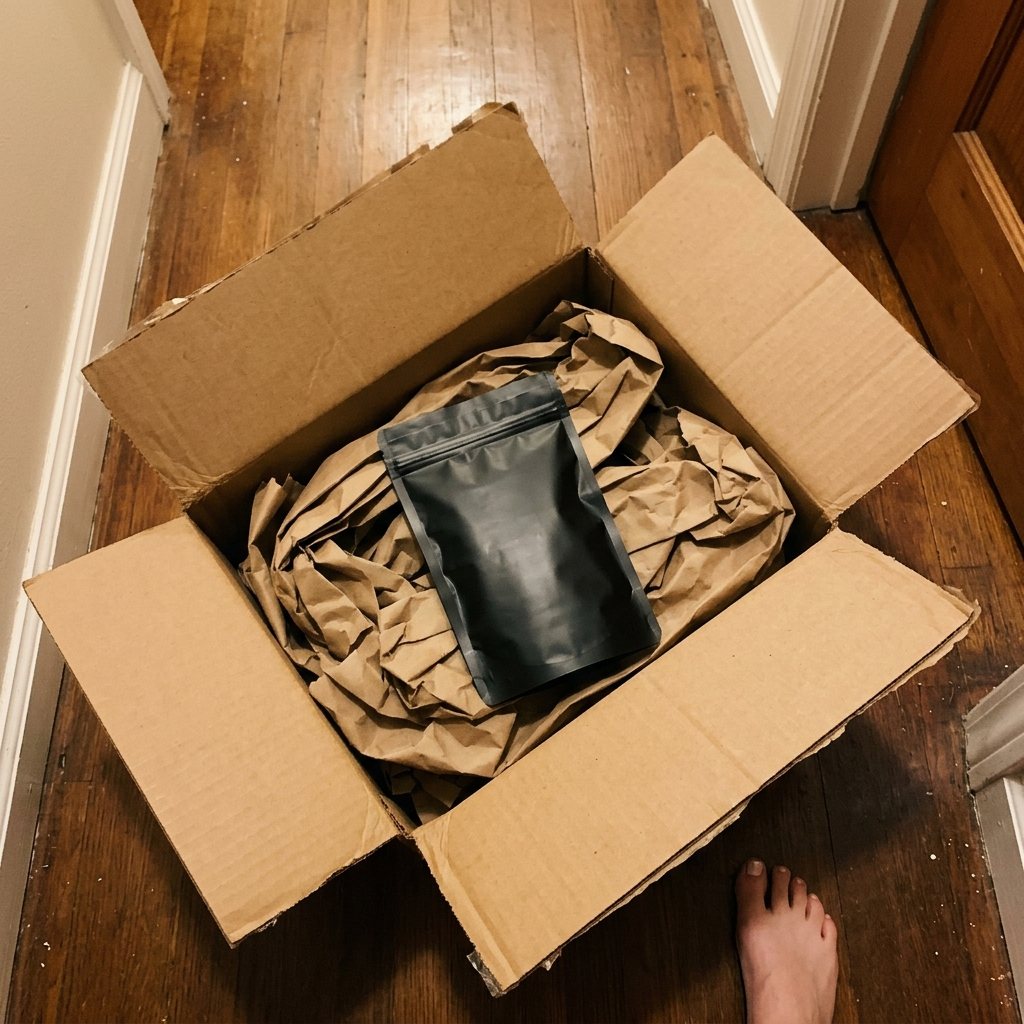 Unboxing in the hallway